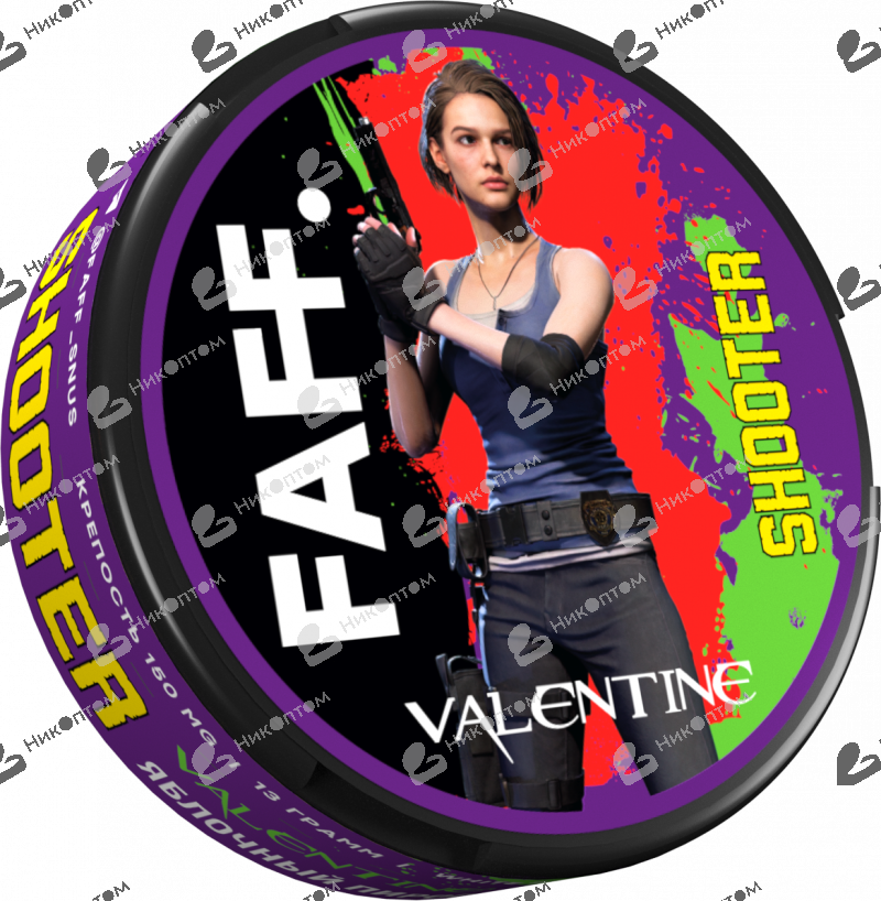 FAFF. - SHOOTER - VALENTINE - Яблочный Пирог (150mg)
