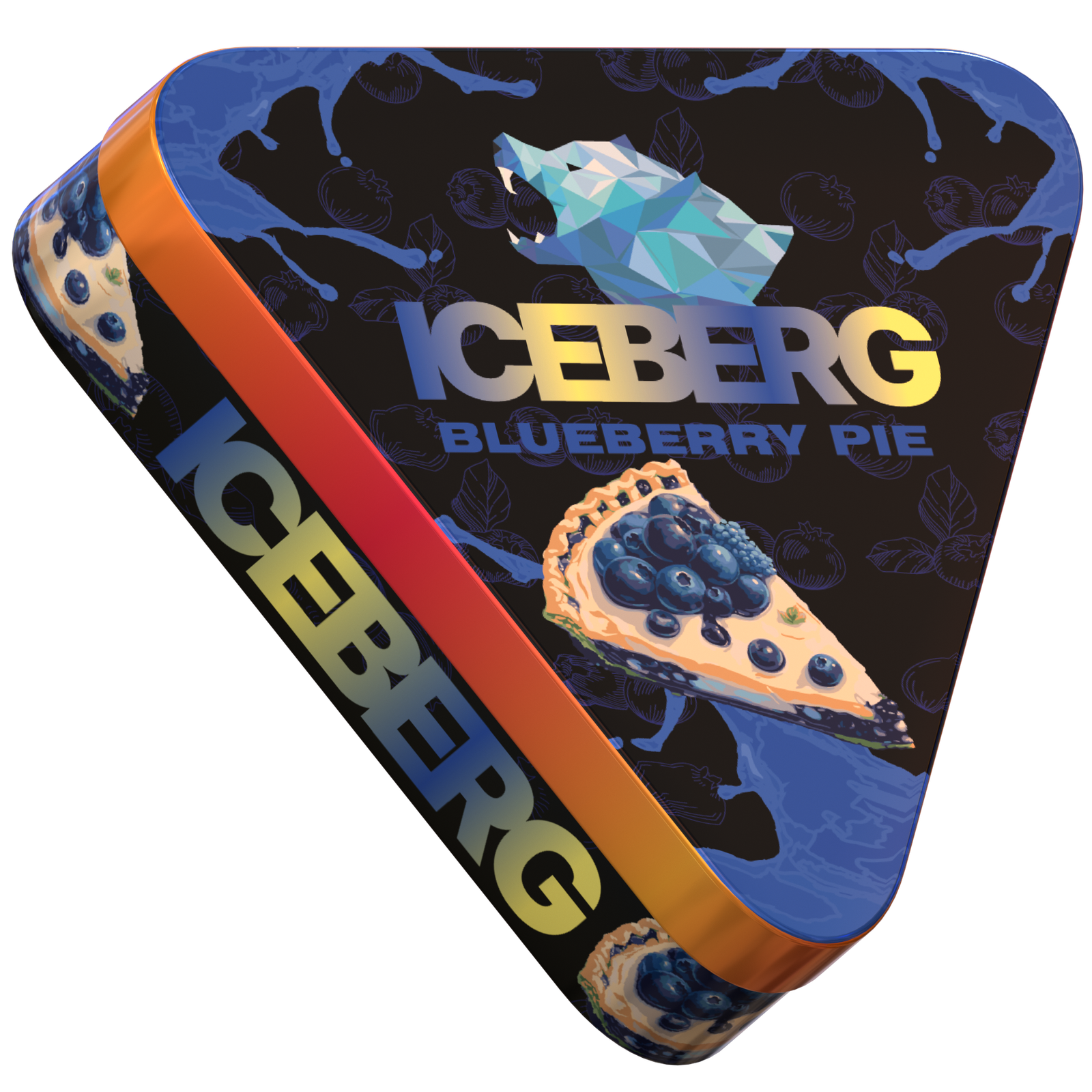 ICEBERG - PIES - BLUEBERRY PIE (50mg)