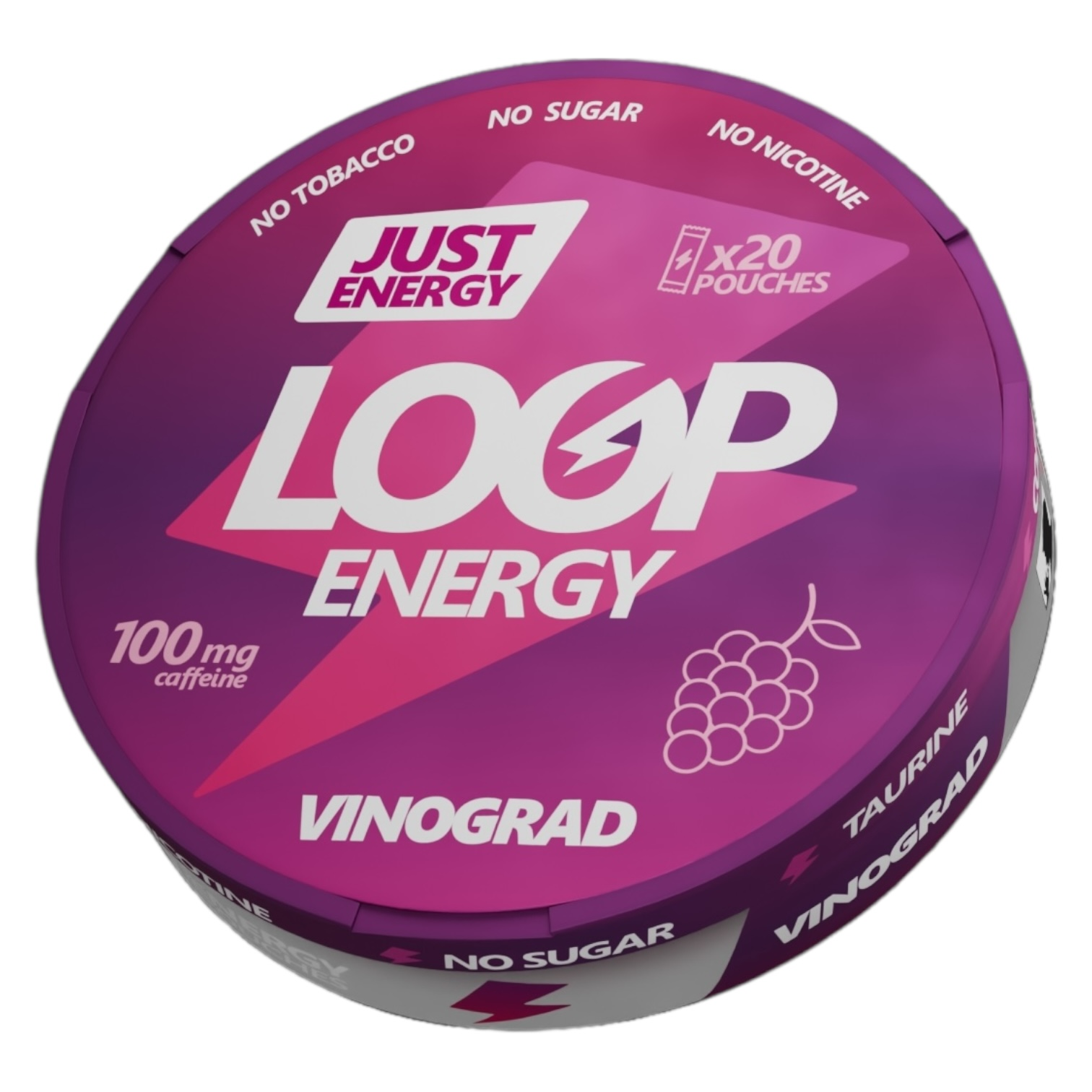 LooP - COFFEINE - VINOGRAD - Виноград (100mg)