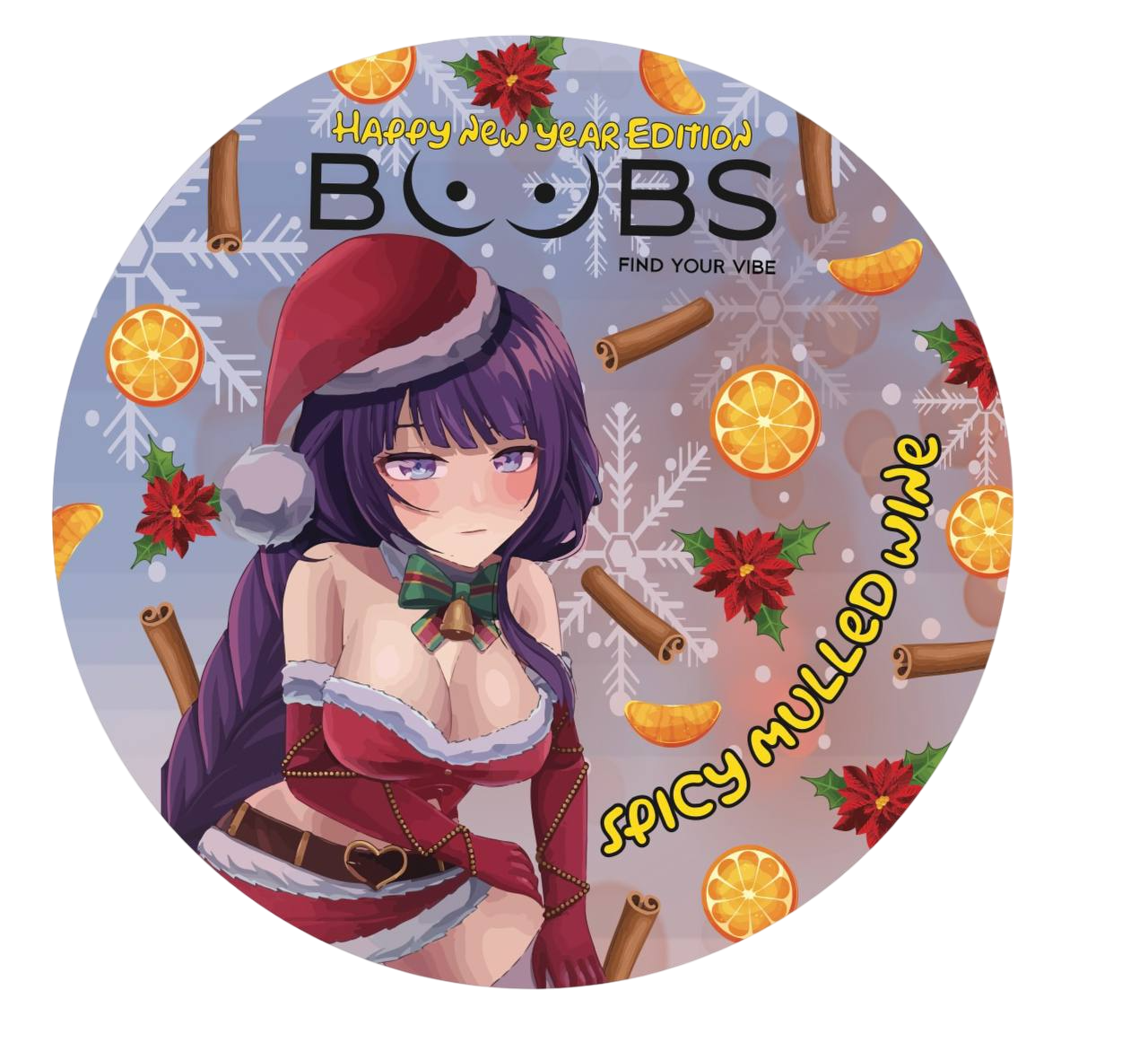 NEW YEAR EDITION by Boobs - Пряный Глинтвейн (150mg)