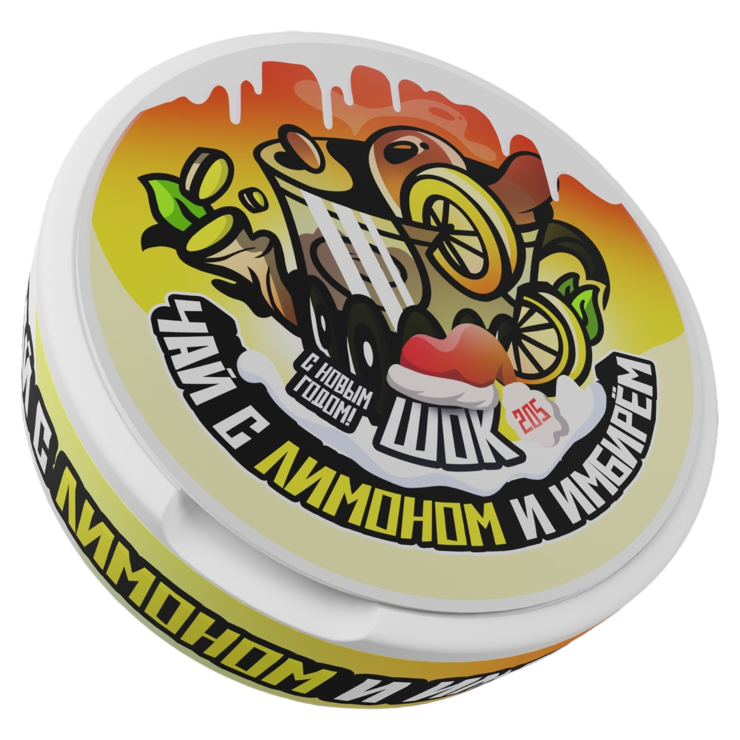 ШОК - NEW YEAR L.E. - ЧАЙ С ЛИМОНОМ И ИМБЕРЕМ (205mg)