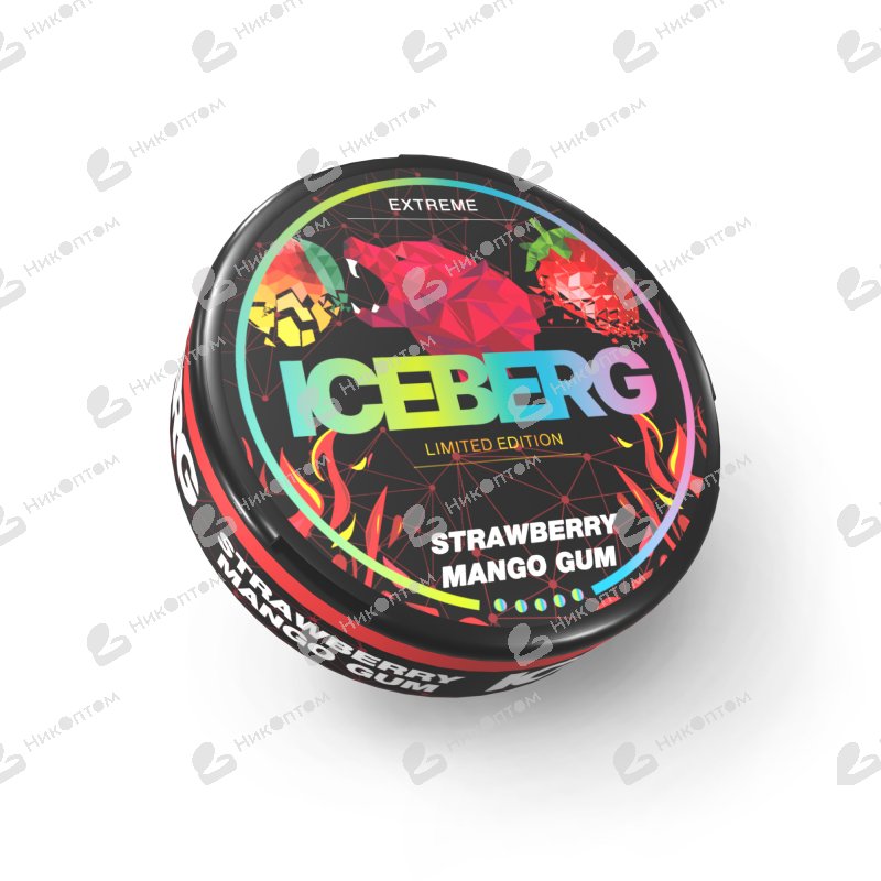 ICEBERG - Strawberry Mango Gum (130mg)