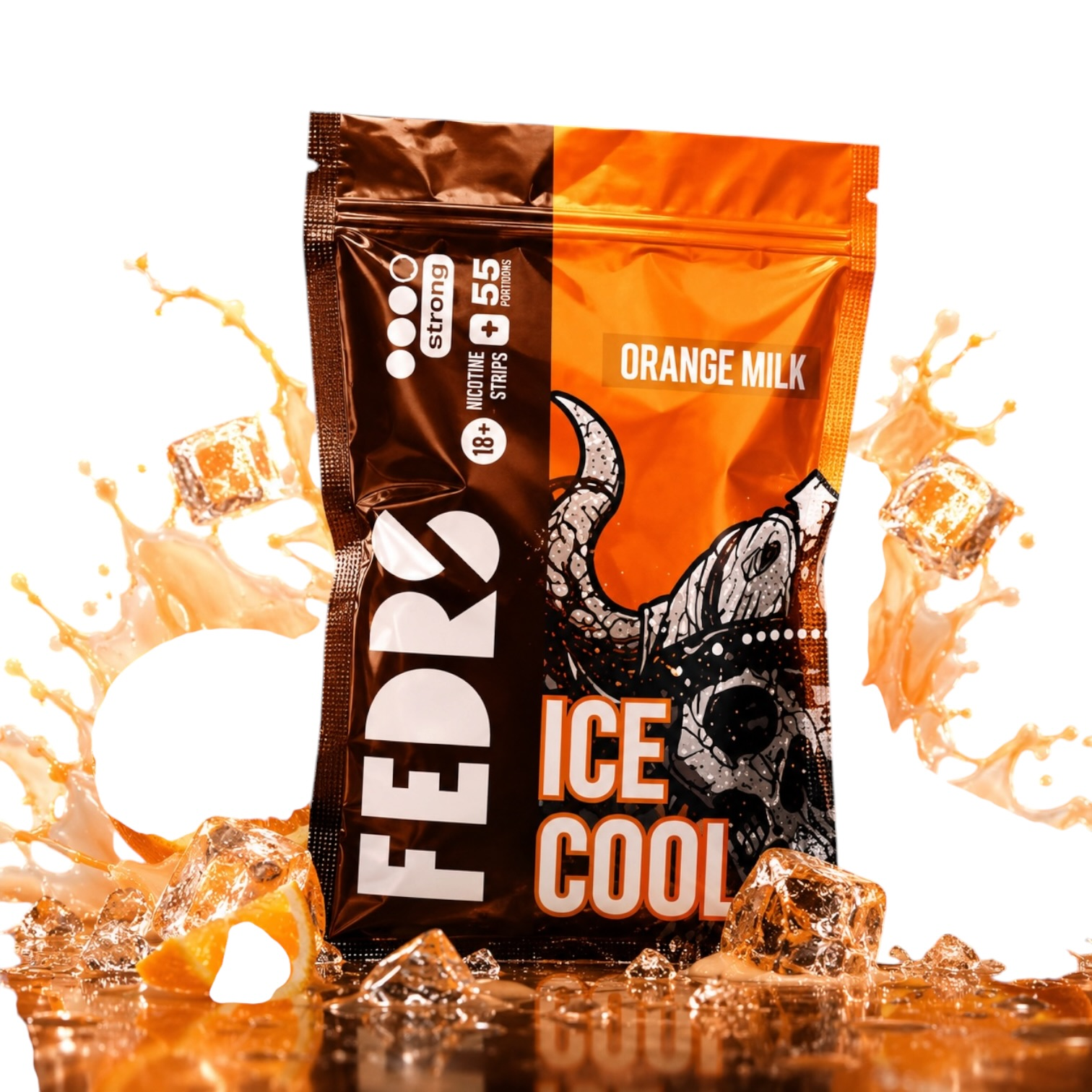 FEDRS - ICE COOL - ORANGE MILK (100mg)