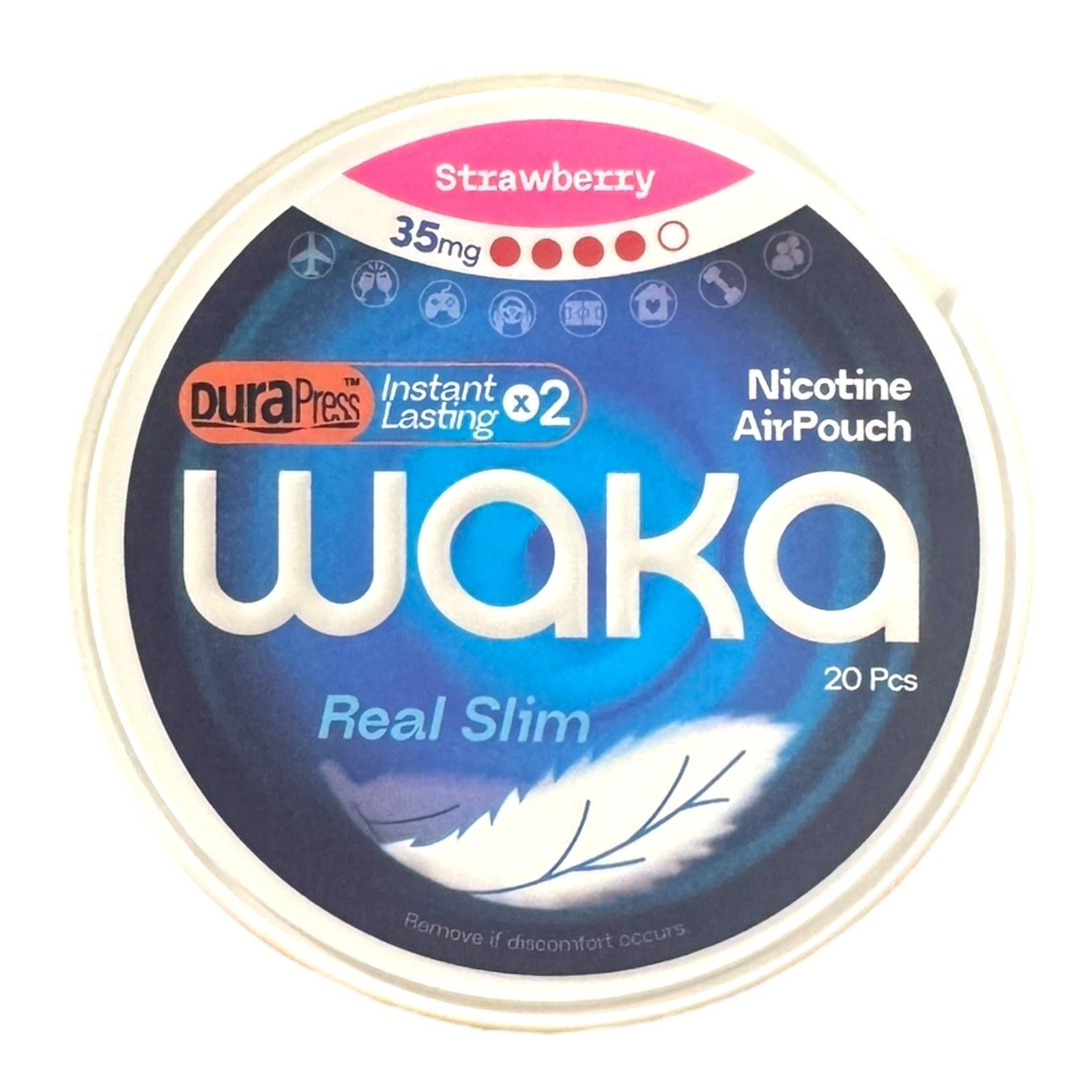 WAKA - AirPouch - STRAWBERRY (35mg)