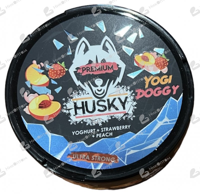 HUSKY - Yogi-Doggy - Йогурт-Клубника-Персик (180mg)