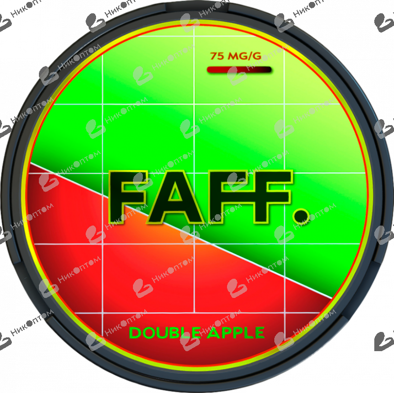 FAFF. - 75mg - DOUBLE APPLE