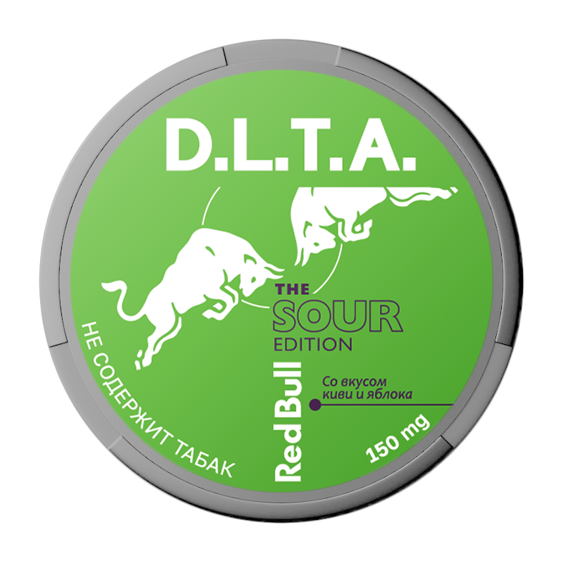 D.L.T.A. - RED BULL - Киви и Яблоко (150mg)