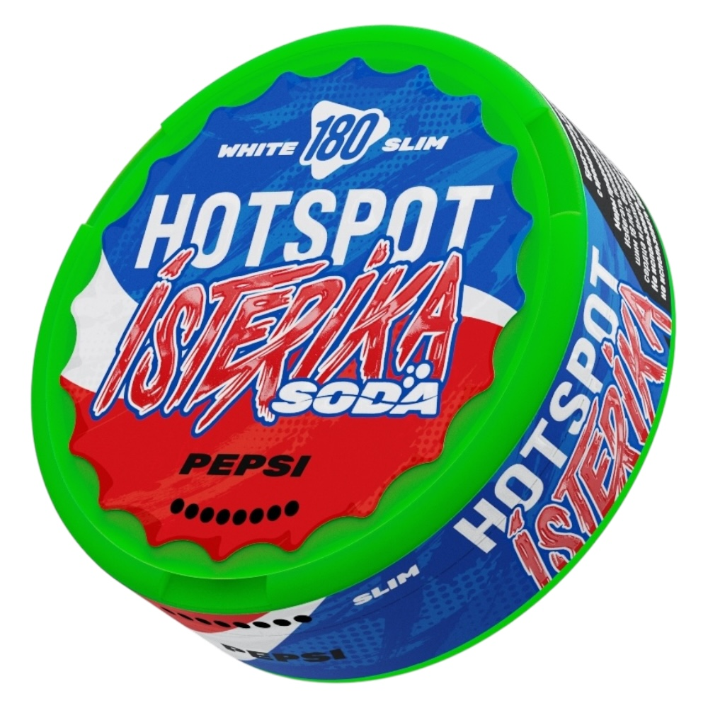 HOTSPOT X ISTERIKA - SODA - SLIM - PEPSI (180mg)