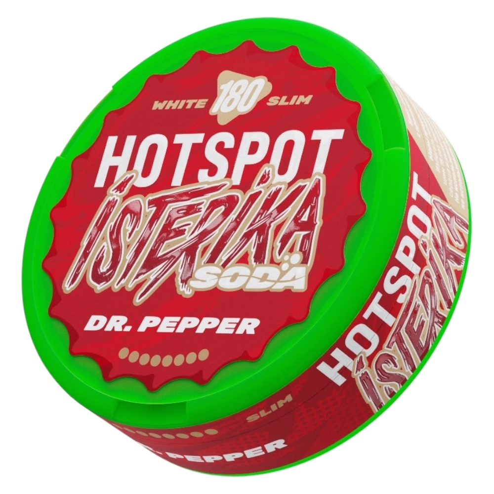 HOTSPOT X ISTERIKA - SODA - SLIM - DR. PEPPER (180mg)