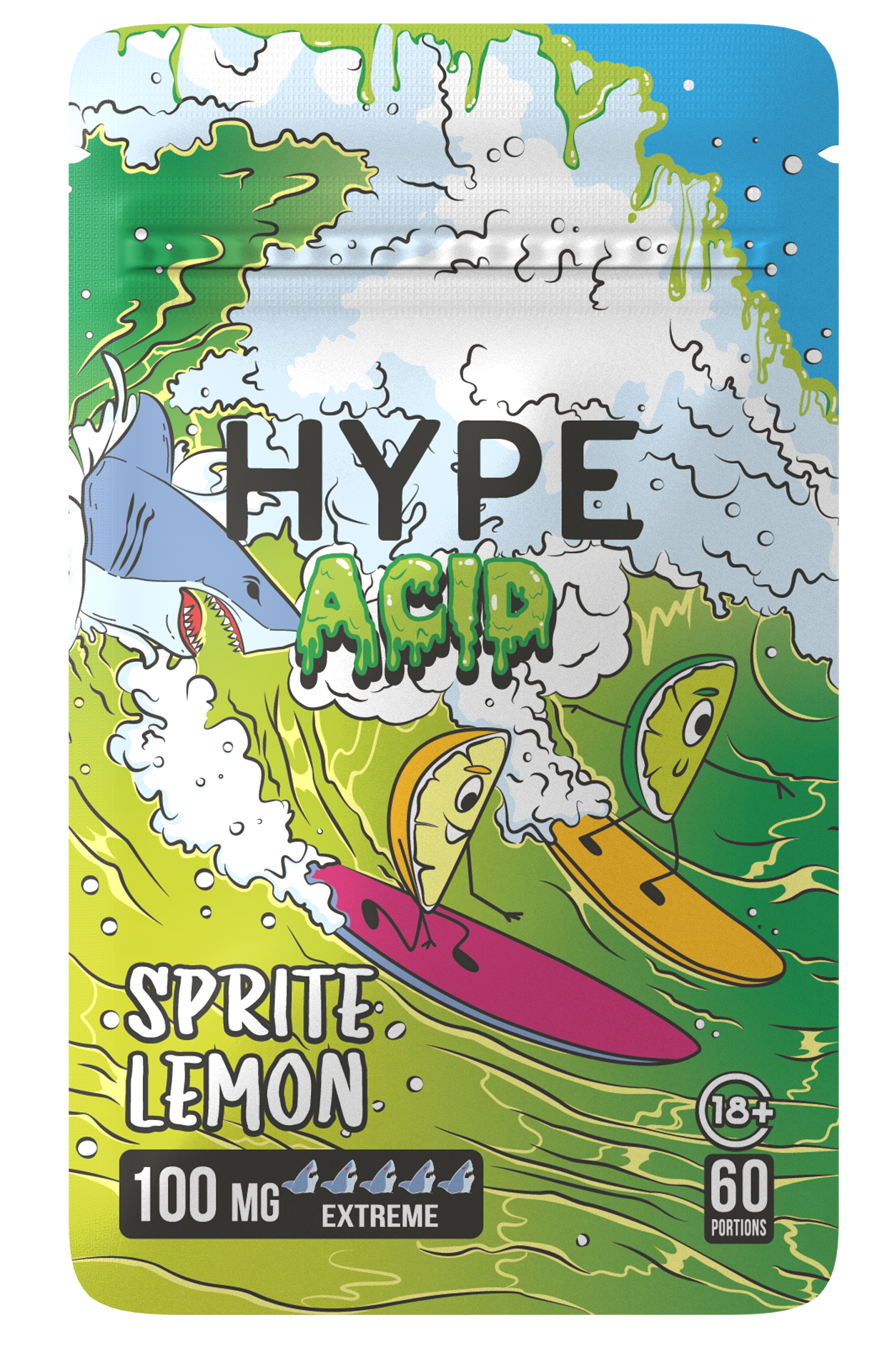 HYPE - ACID - SPRITE LEMON (100mg)