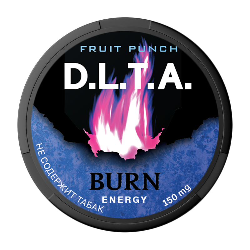 D.L.T.A. - BURN ENERGY - FRUIT PUNCH (150mg)