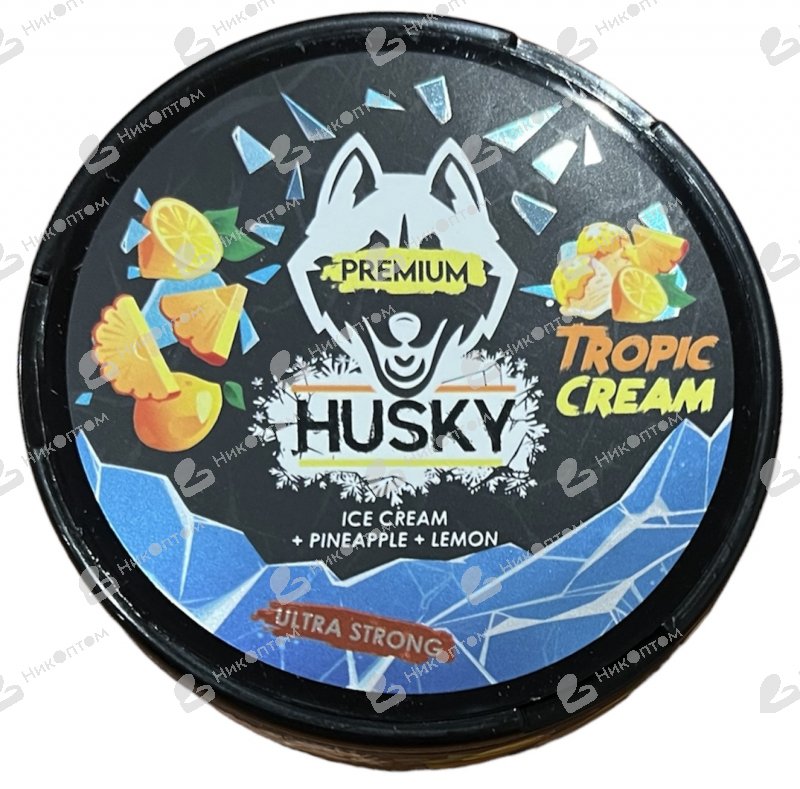 HUSKY - Tropic Cream - Мороженое-Ананас-Лимон (180mg)