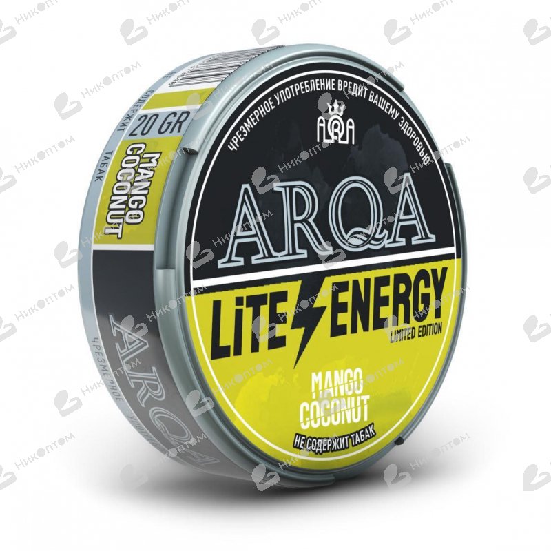 ARQA - Lite⚡Energy - Mango Coconut - Манго-Кокос (120mg)