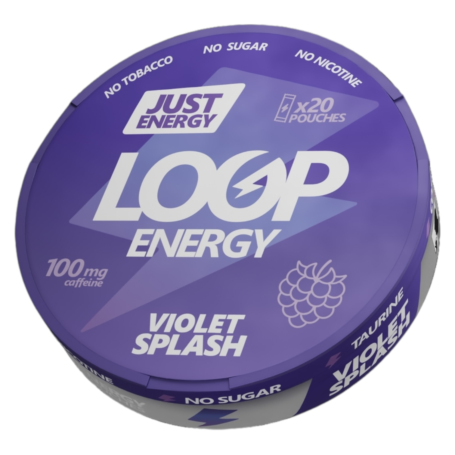 LooP - COFFEINE - VIOLET SPLAH - Лесные Ягоды (100mg)