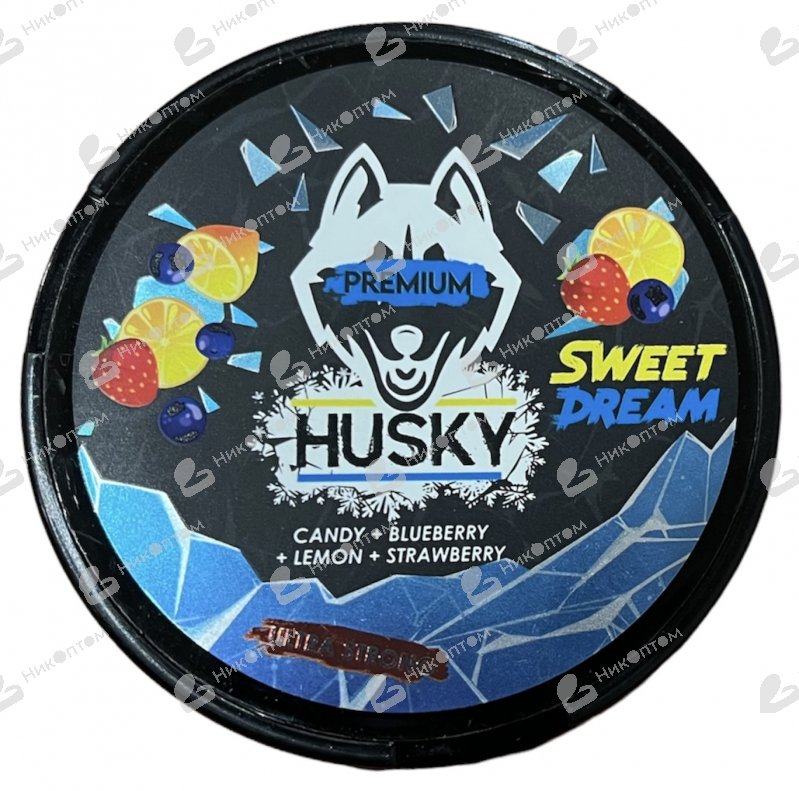 HUSKY - Sweet Dream - Конфета-Черника-Лимон-Клубника (180mg)