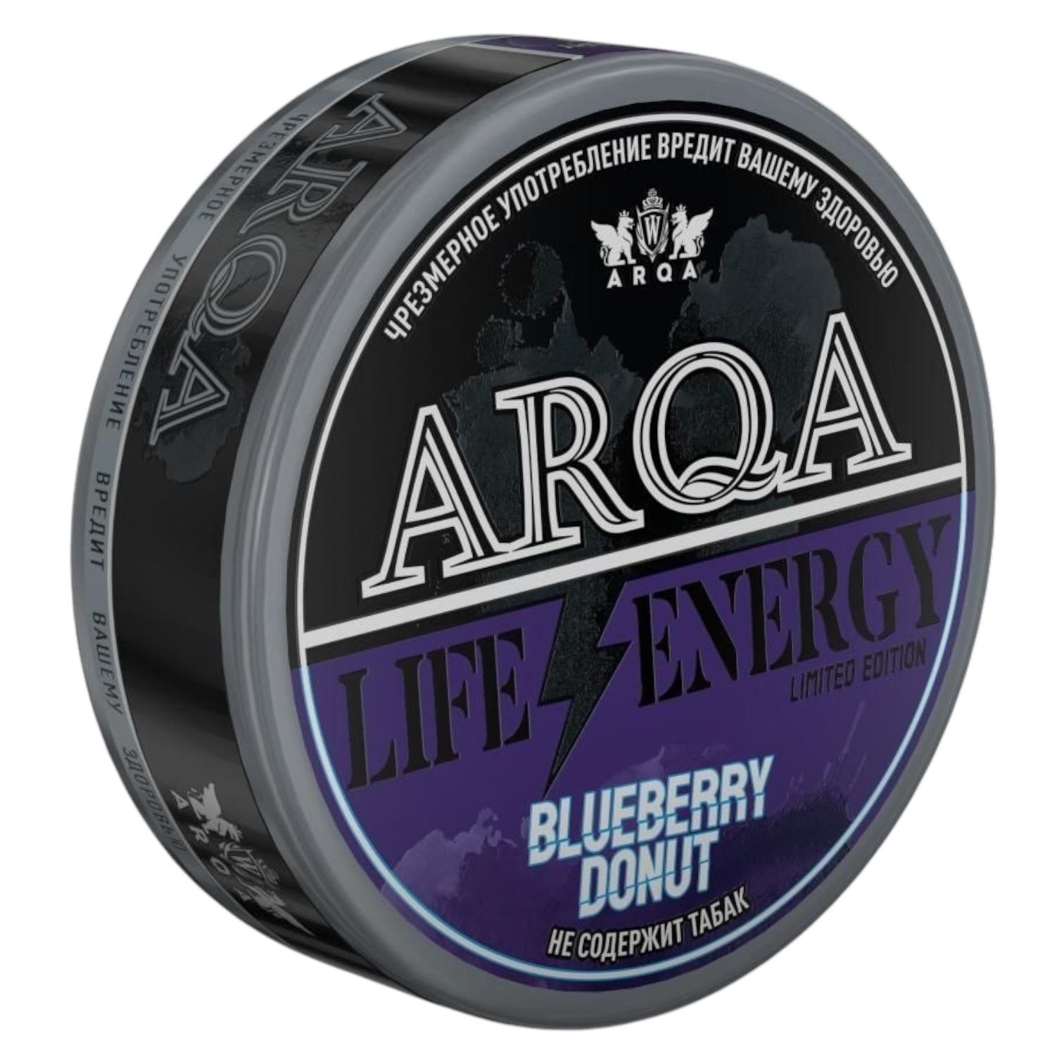 ARQA - LIFE⚡ENERGY - Blueberry Donut - Черничный Пончик (120mg)