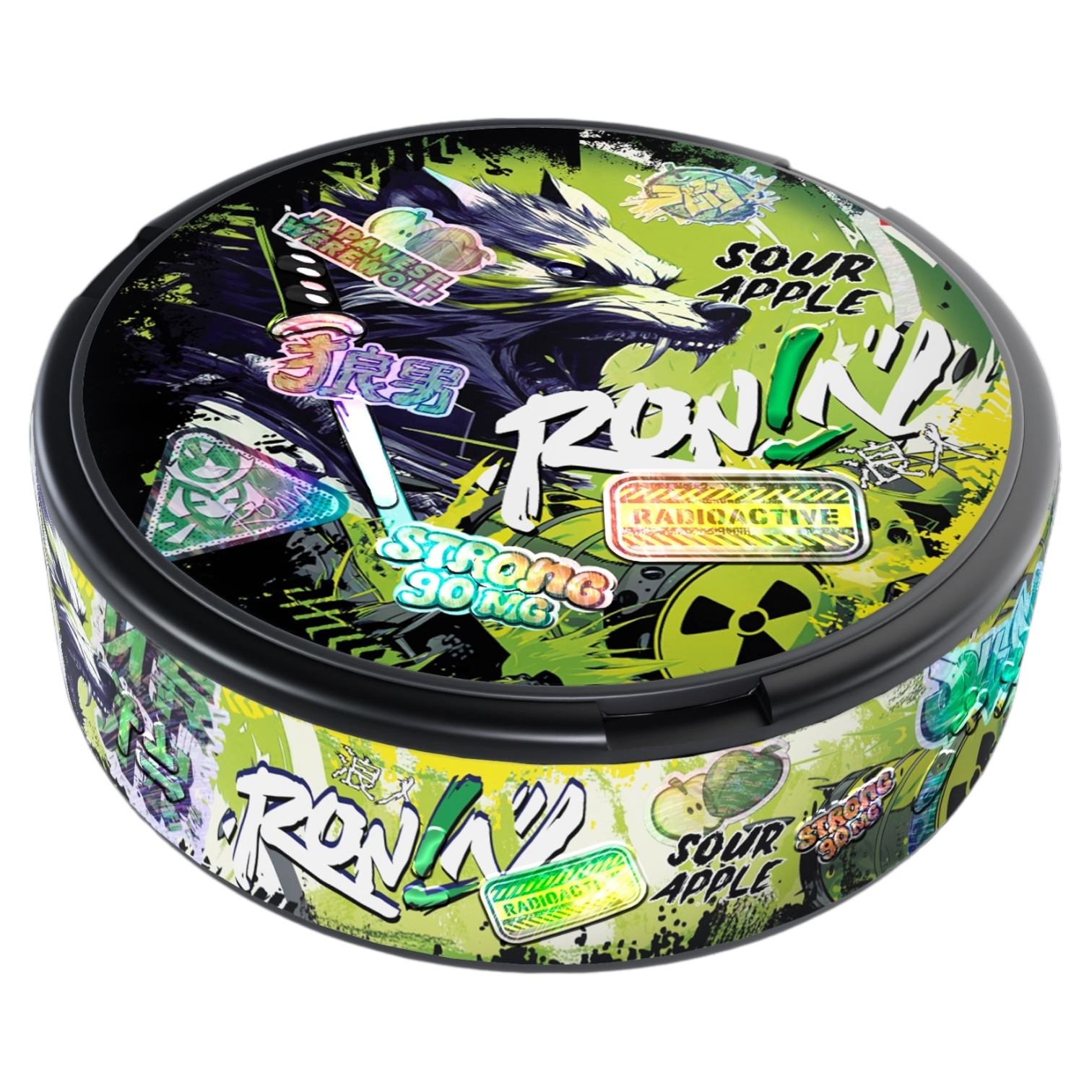 RON!N - RADIOACTIVE - SOUR APPLE (90mg)