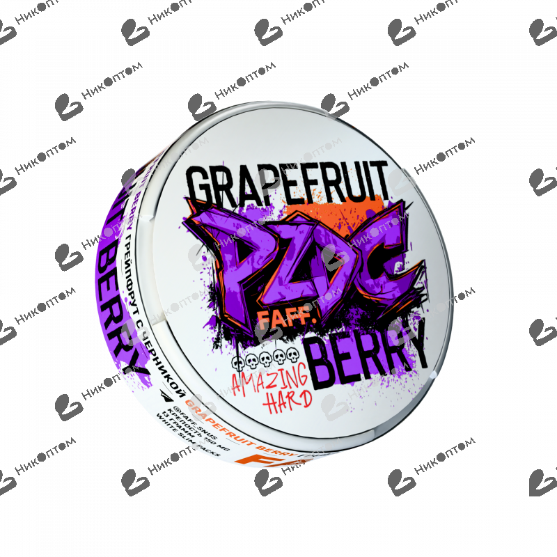 FAFF. - PZDC - Grapefruit Berry - Грейпфрут с Черникой (150mg)