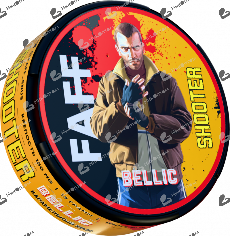 FAFF. - SHOOTER - BELLIC - Карамельный Кофе (150mg)