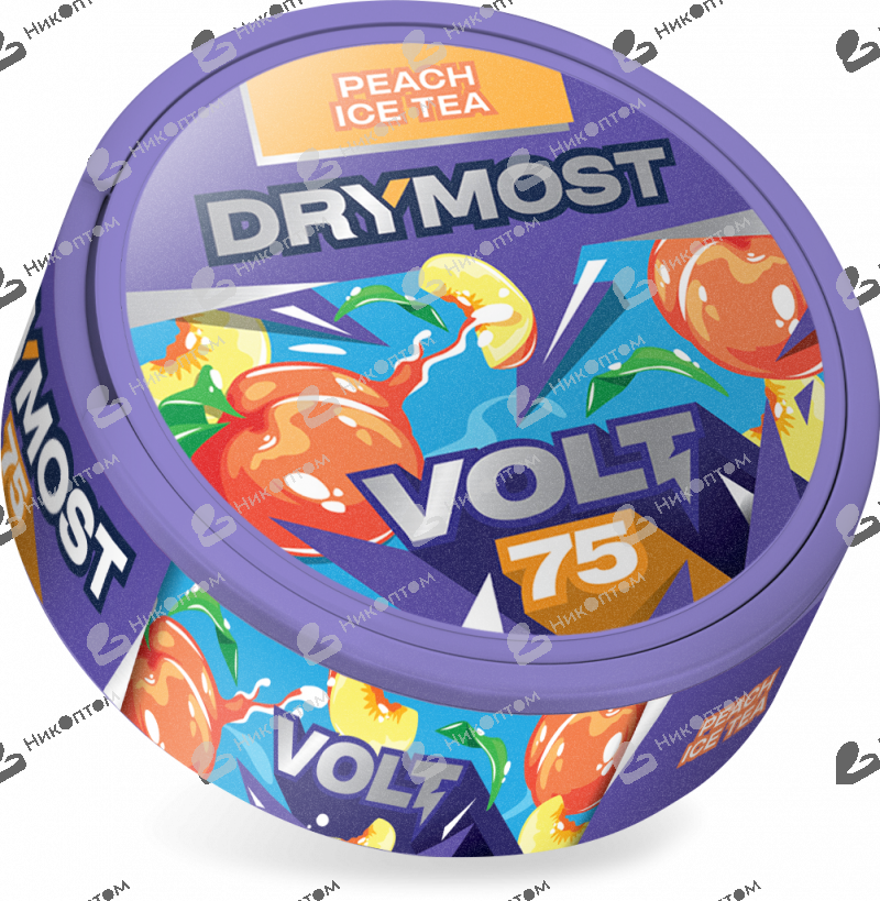 DRYMOST - Peach Ice Tea - Персиковый холодный чай (75mg)