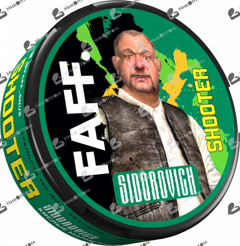 FAFF. - SHOOTER - SIDOROVICH - Кислые Мармеладные Мишки (150mg)