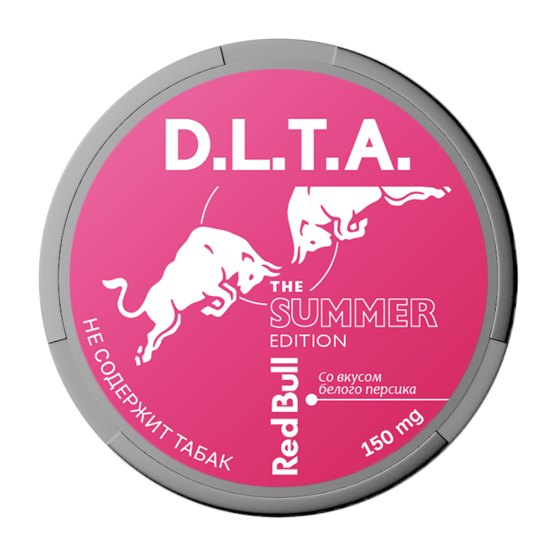 D.L.T.A. - RED BULL - Белый Персик (150mg)