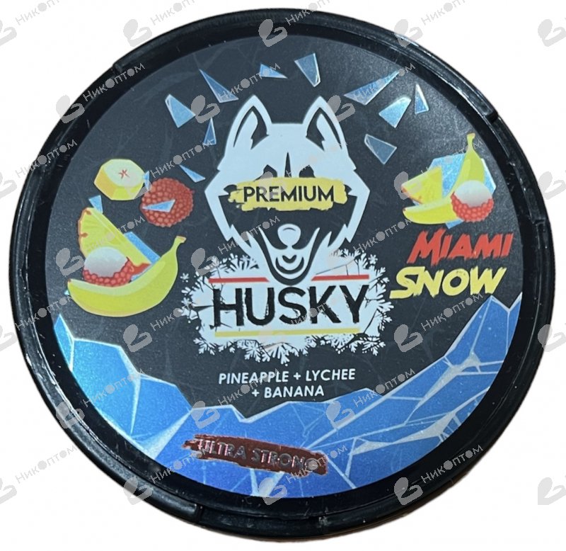 HUSKY - Miami Snow - Ананас-Личи-Банан (180mg)