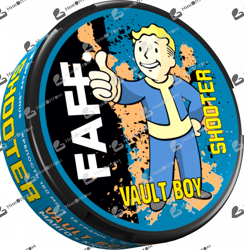 FAFF. - SHOOTER - VAULT BOY - Манго + Клюква (150mg)