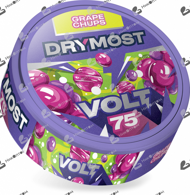 DRYMOST - Grape Chups - Виноградный Чупа-Чупс (75mg)