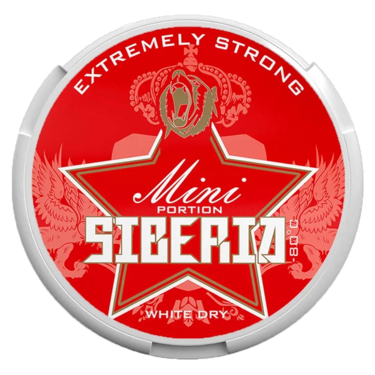 SIBERIA - SLIM - 43mg - 9gr - WHITE DRY (original)