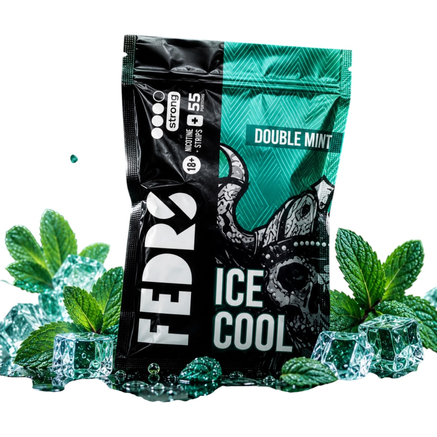 FEDRS - ICE COOL - 9 - DOUBLE MINT (100mg)