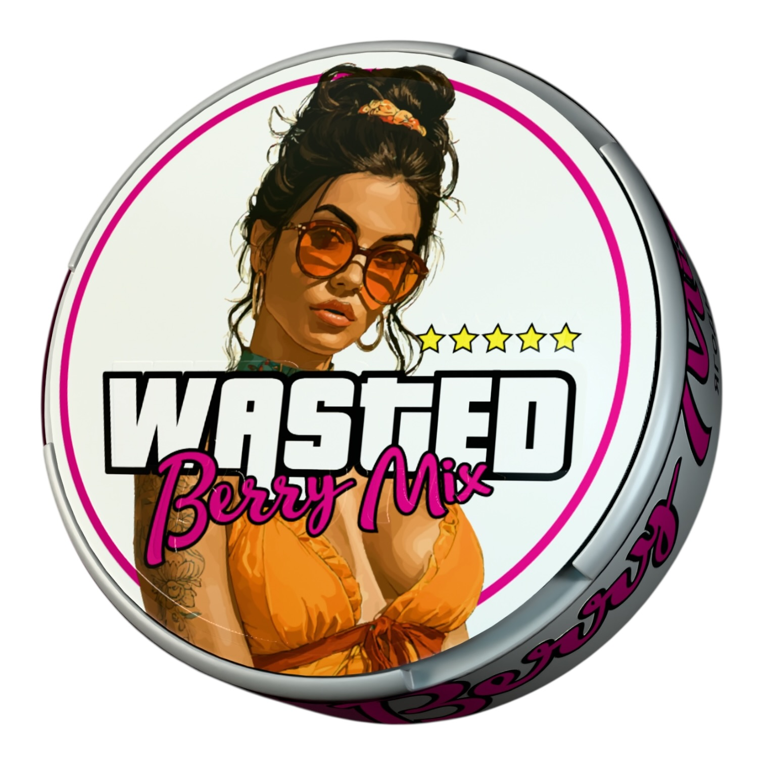 WASTED - BERRY MIX - Ягодный Микс (200mg)