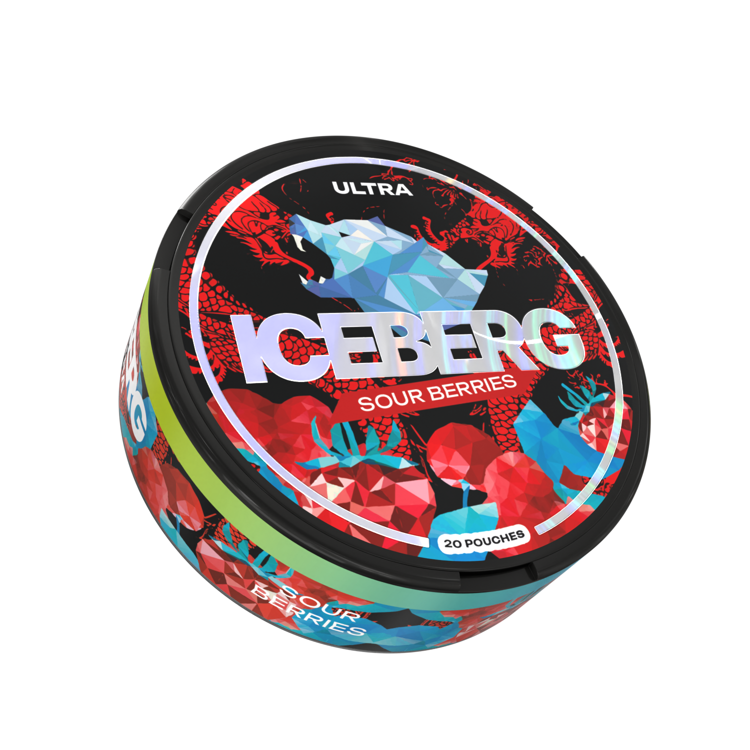 ICEBERG - RS - SOUR BERRIES (150mg)