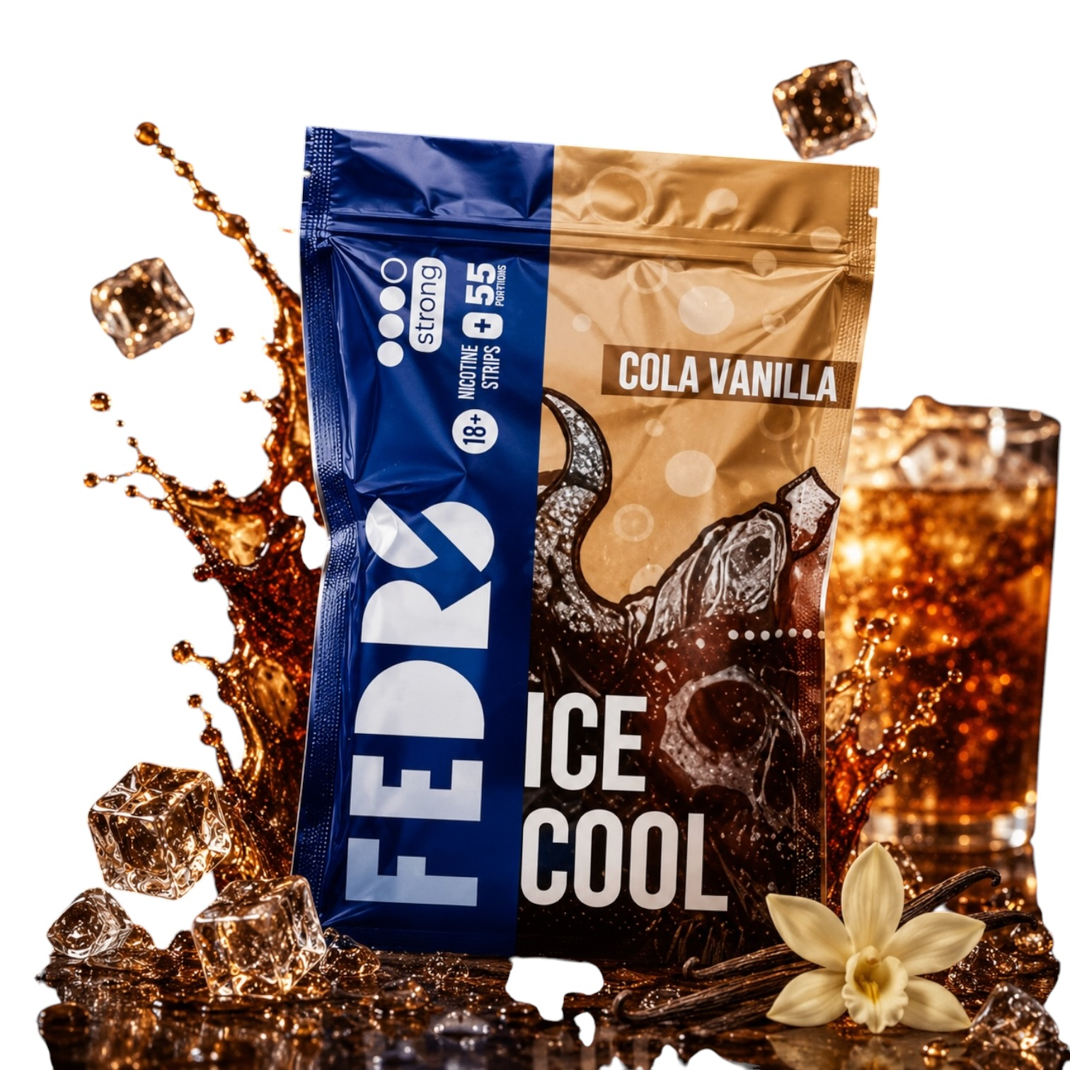 FEDRS - ICE COOL - COLA VANILLA (100mg)
