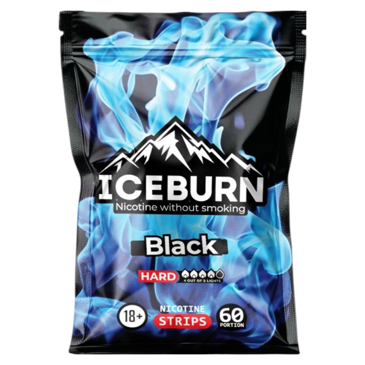 ICEBURN - HARD - BLACK (130mg)