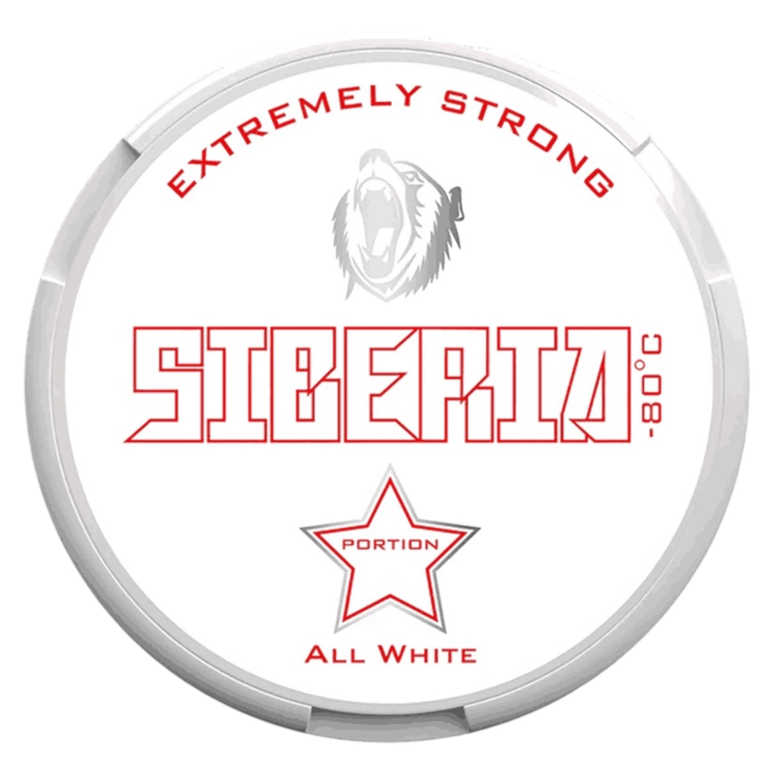 Бестабачный - SIBERIA - 3mg - 20gr - ALL WHITE (original)