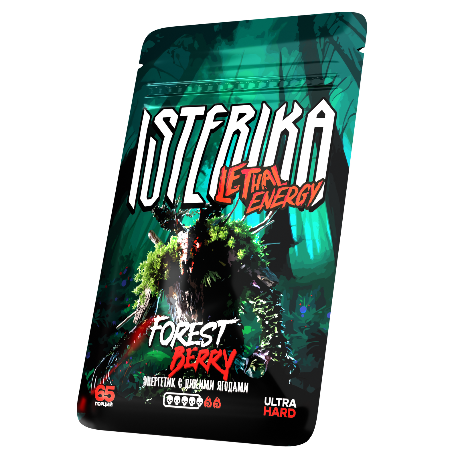 ISTERIKA - L.E. - FOREST BERRY - Энергетик с Дикими Ягодами (150mg)