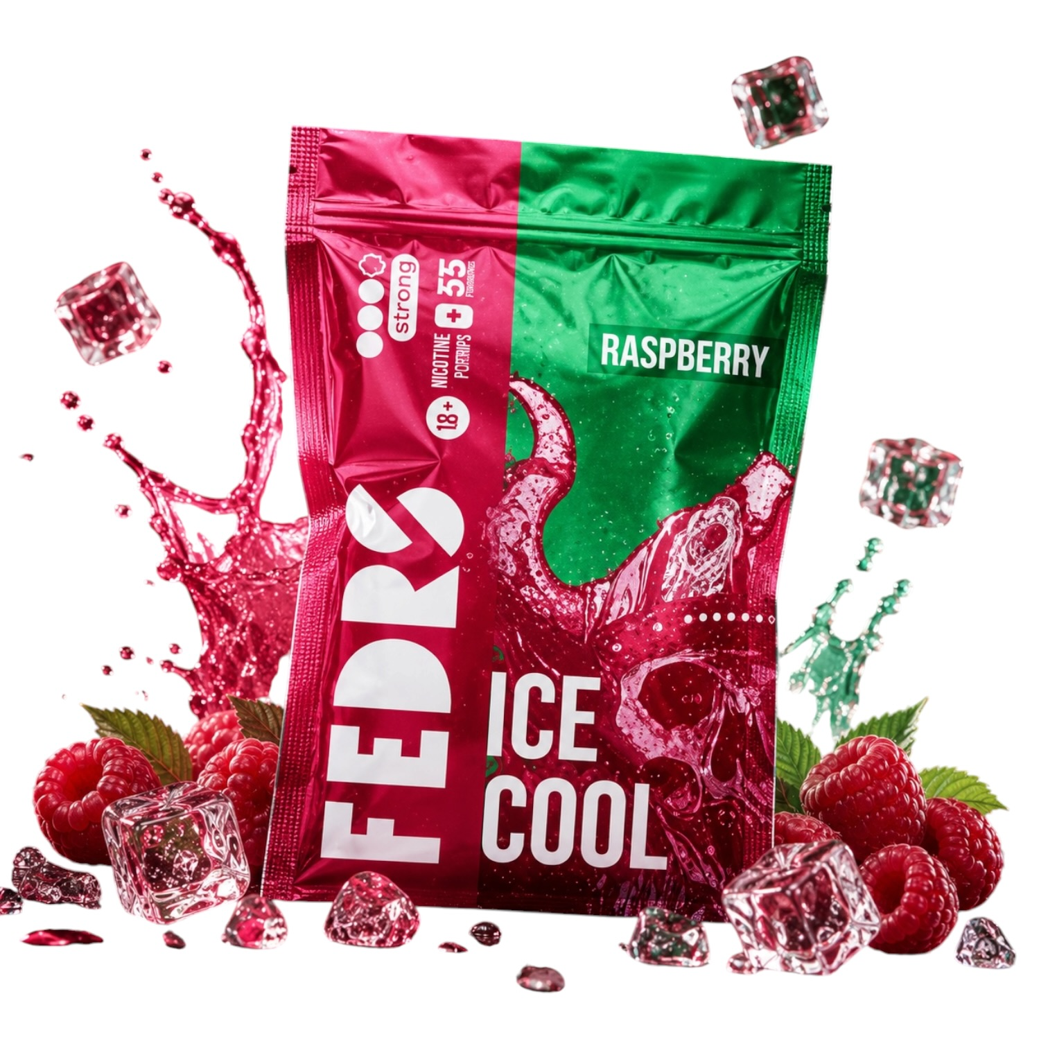 FEDRS - ICE COOL - RASPBERRY (100mg)