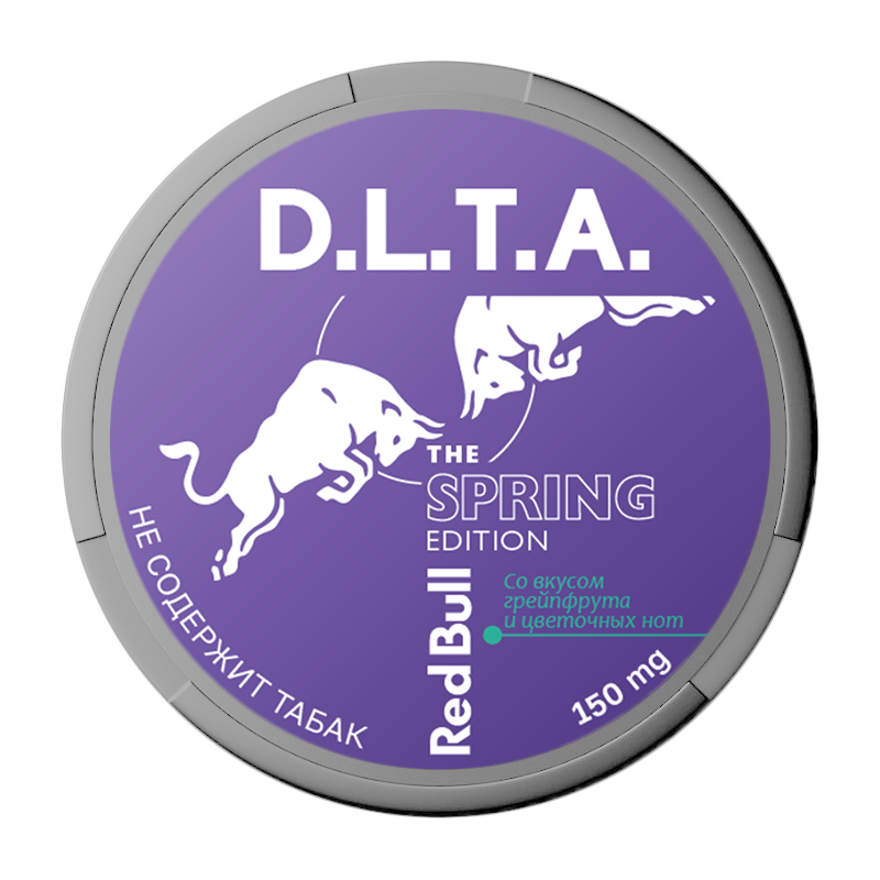 D.L.T.A. - RED BULL - Грейпфрут и Цветочные Ноты (150mg)