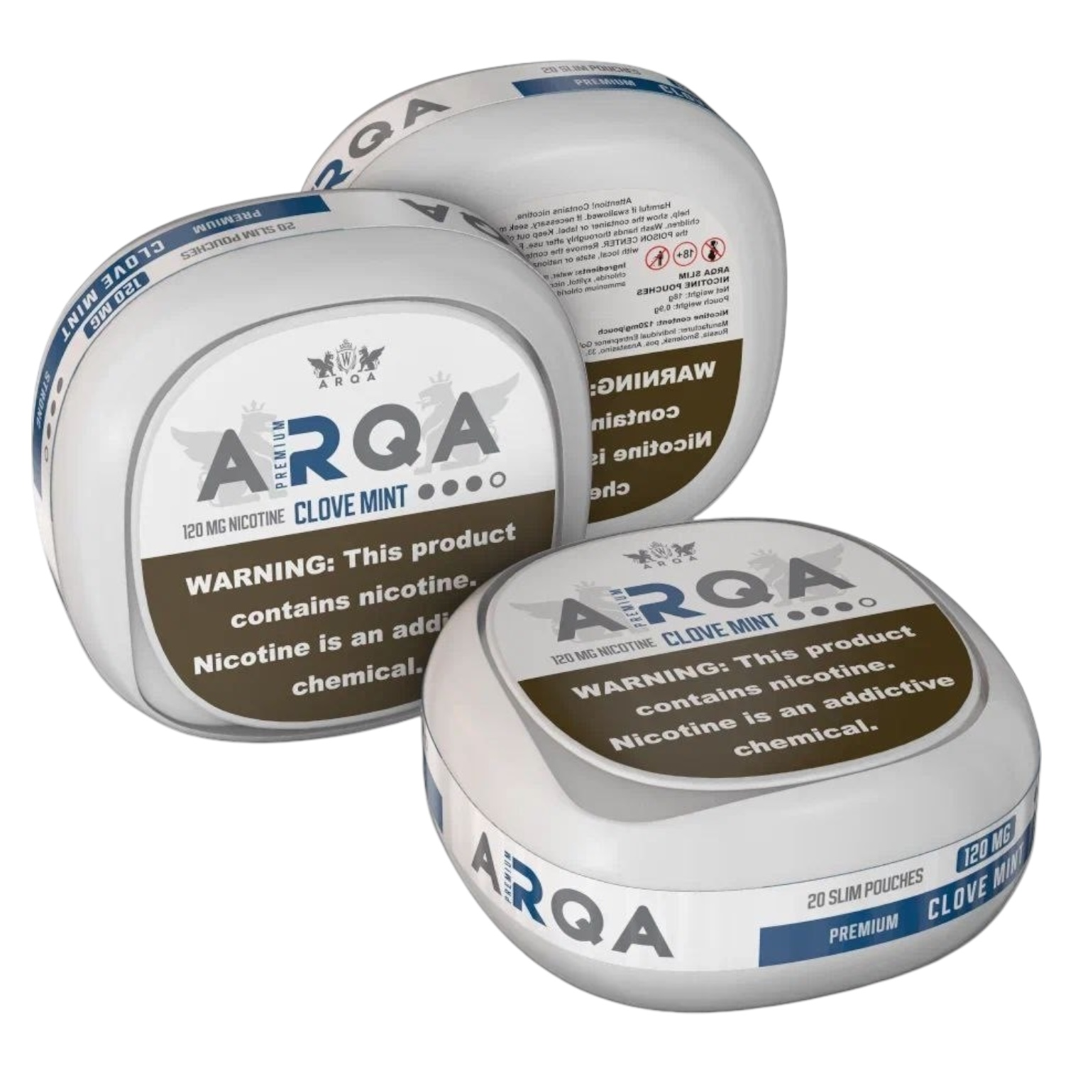 ARQA - PREMIUM (Slim) - CLOVE MINT - Гвоздика и Мята (120mg)