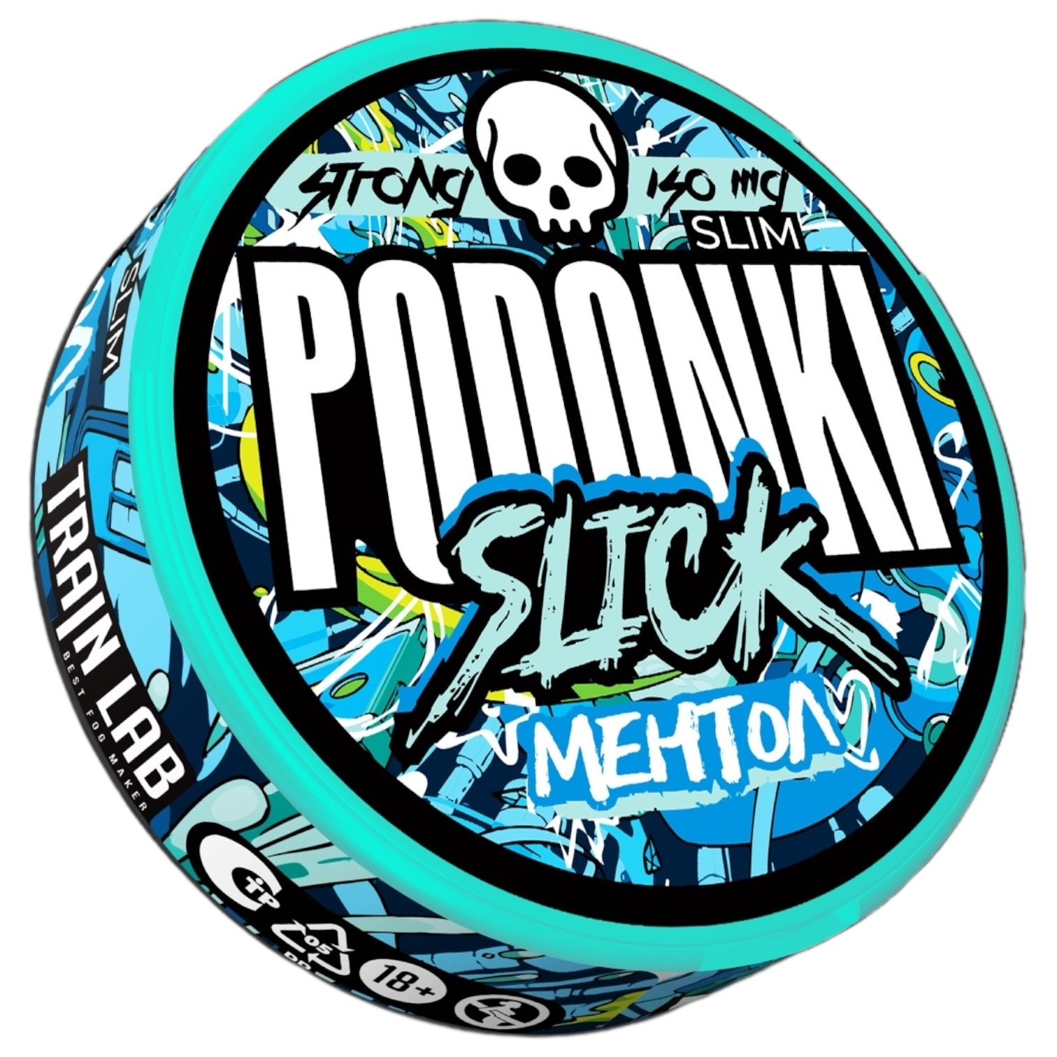 PODONKI - SLICK - SLIM - МЕНТОЛ (150mg)