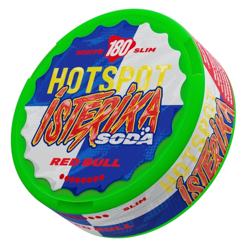 HOTSPOT X ISTERIKA - SODA - SLIM - RED BULL (180mg)