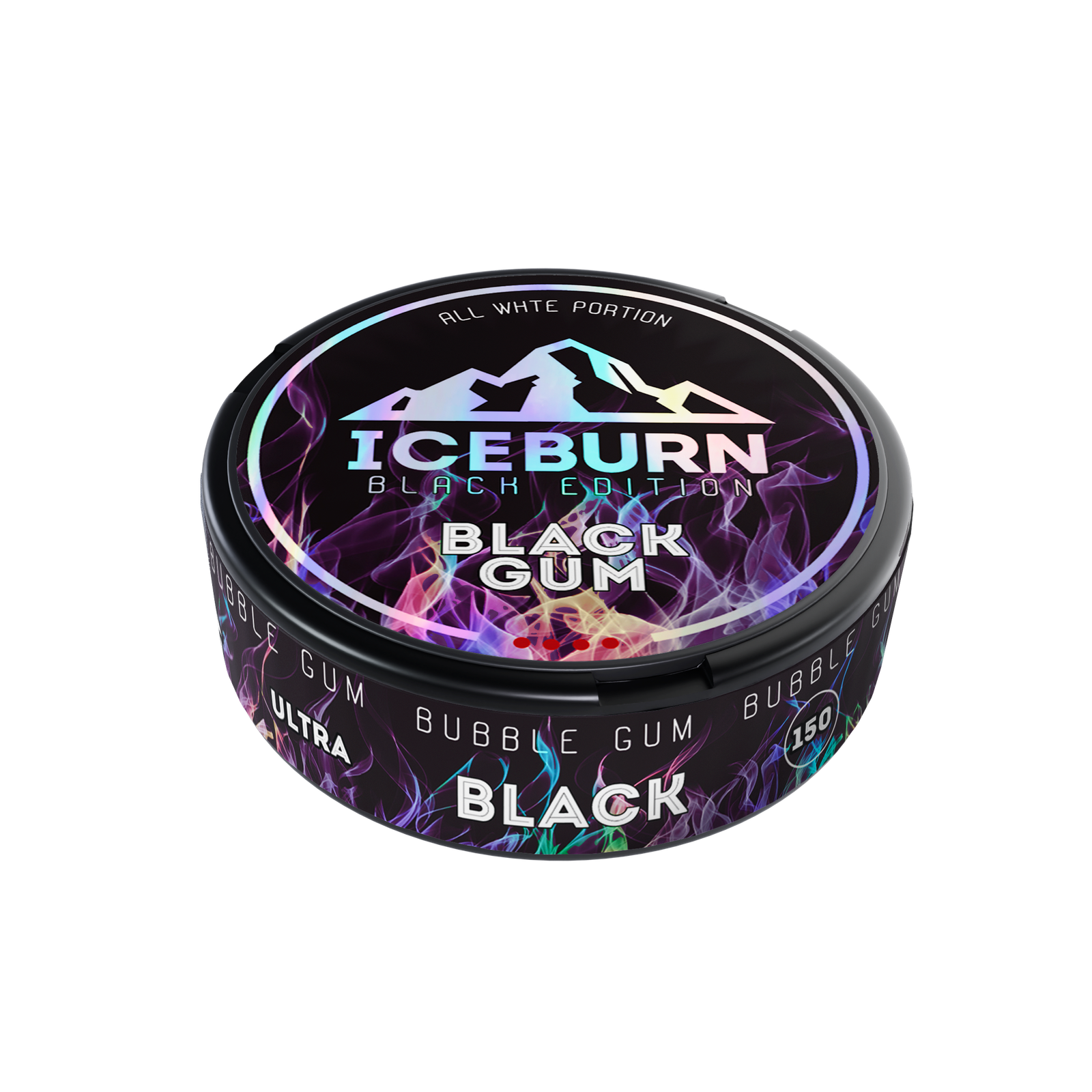 ICEBURN - BLACK GUM - Жвачка (150mg)