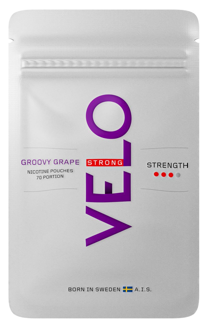 VELO - GROOVY GRAPE - 70 portions (10mg)